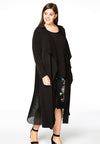 Cardigan long plissé DOLCE - black - #2