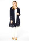 Cardi-jacket PEARLS - blue - #1