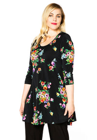 Tunic wide bot ROSA - black - #2