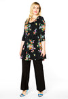Tunic wide bot ROSA - black - #1
