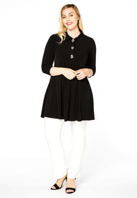 Tunic wide bot polo DOLCE - black - #1