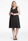 Dress sleeveless DOTS - black - #2