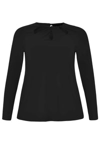 Shirt relax drape DOLCE - black - #4