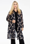 Cardi-blouse GIRAFFE - brown - #1