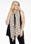 Scarf POLKA - ecru - #2
