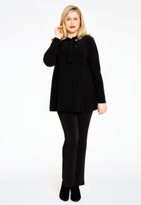 Tunic flare scarf DOLCE - black - #1
