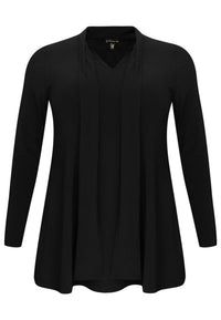 Tunic flare scarf DOLCE - black - #4