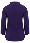 Tunic wide bottom bow DOLCE - purple - #5
