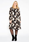 Dress A-line COLLIER - black - #1