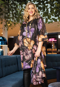 Tunic square REINAH - black - #1