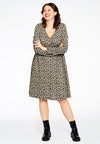 Dress LUREX LEOPARD - black - #1
