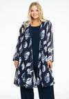 Cardi-blouse SEA SHELLS - blue - #2