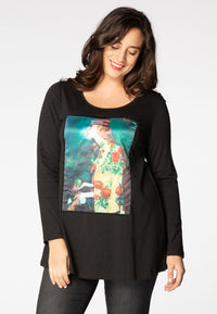 Tunic Eve flare - black - #2