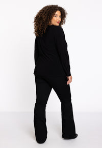 Tunic flare short DOLCE - black - #3