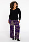 Trousers FOULARD - purple - #1