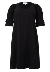 Dress puff sleeve BUBBLE - black - #1