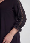 Tunic wide bottom UNI DOLCE - black - #3