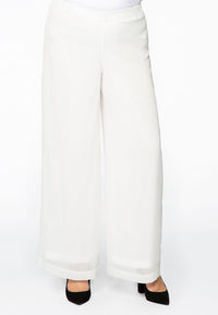 Trousers long uni VOILE - white - #2
