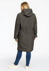 Raincoat waist string - green - #3