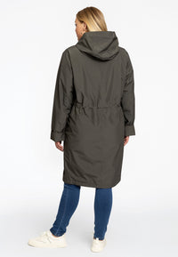 Raincoat waist string - green - #3