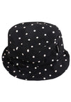 Rain hat DOTS - black - #2