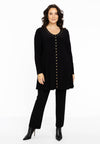 Tunic wide bottom studs DOLCE - black - #1
