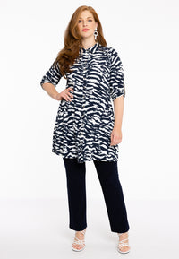 Blouse glitter detail ARIA - blue - #1