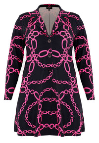 Blazer A-line CIARA - blue - #4