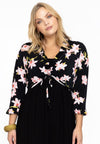 Shrug frills HIBISCUS - black - #2