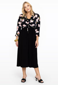 Shrug frills HIBISCUS - black - #1