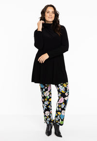 Tregging FLOWERPOWER - black - #1