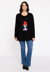 Sweatshirt patch VERO - black