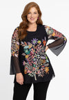 Tunic flare LINDA - black - #2