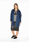 Jacket jeans long - dark indigo - #1