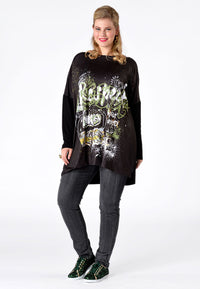 Shirt wide respect - black - #1