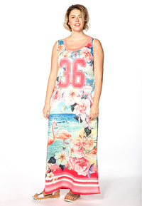 Dress 36 flamingo - multi - #1