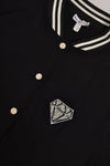 Jacket baseball application - black - #5