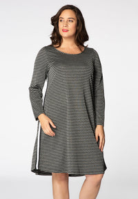 Dress Aline zigzag - silver - #2