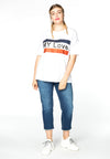 Shirt wide MY LOVE - white - #1