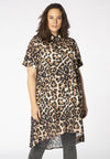 Blouse-dress LEOPARD - brown - #2