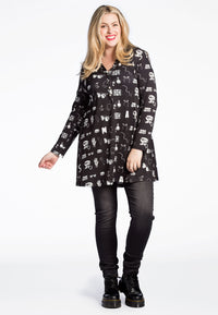 Tunic ACCESSORY wide bottom - black - #2