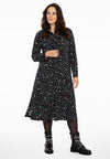 Blouse-dress STARLIGHT - black - #1