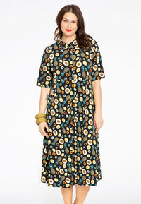Dress A-line FRUITY - black - #2