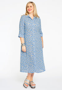 Blouse-dress DAISY - blue - #1