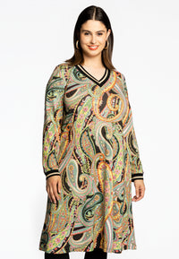 Dress A-line PAISLEY - multi - #2