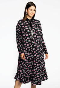 Dress frill bottom LOULOU - black - #2