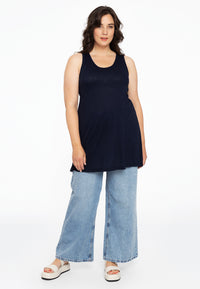 Singlet flare COCOON - blue - #1