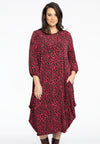 Dress Long Balloon RED LEO - red - #2