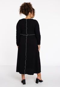 Dress CRINCLE - black - #3