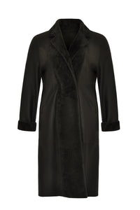 Coat lammy - green - #4